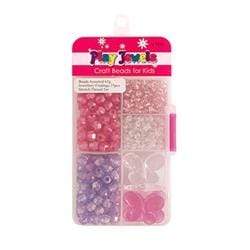 AussieSuperStore Jewellery Making Supplies Play Jewels Bead Box Butterfly Play Jewels Bead Box Butterfly | Kids Play Jewellery Making Beads Kits 9323823158095 PJC116